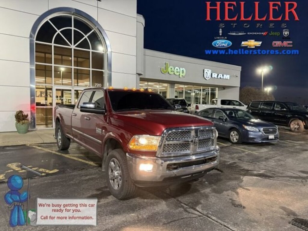 Used 2014 Ram 3500 Laramie Crew Cab Truck