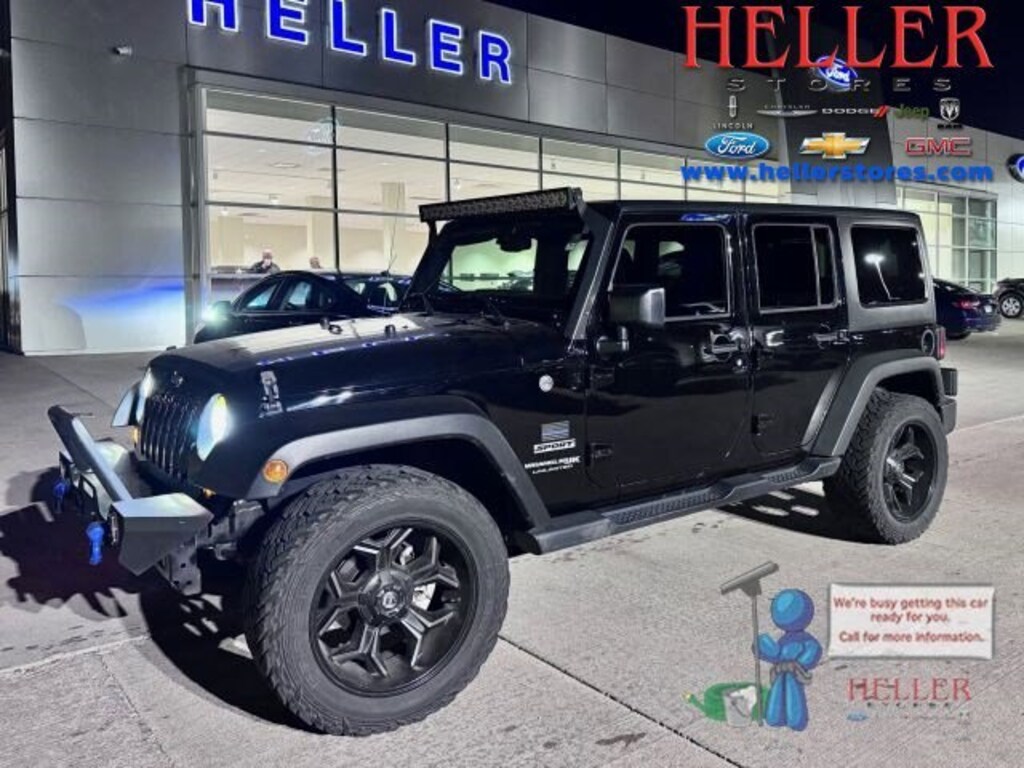 Used 2018 Jeep Wrangler JK Unlimited Sport SUV