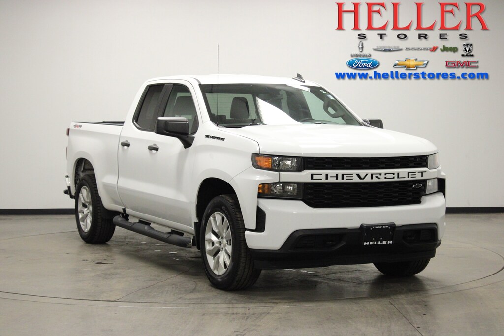 Used 2021 Chevrolet Silverado 1500 Custom Extended Cab Short Bed Truck