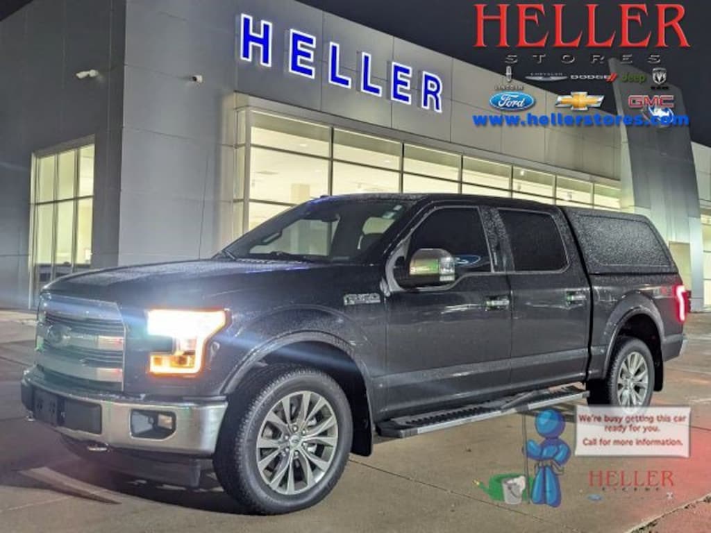 Used 2017 Ford F-150 Lariat Crew Cab Long Bed Truck