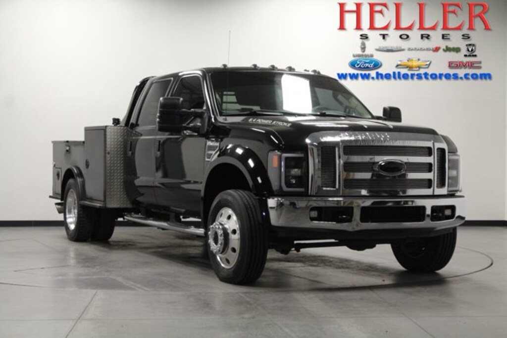 Used 2008 Ford F-450 Lariat Crew Cab Long Bed Truck