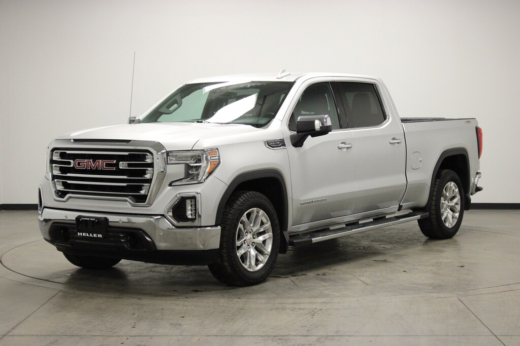 Used 2021 GMC Sierra 1500 SLT Crew Cab Long Bed Truck