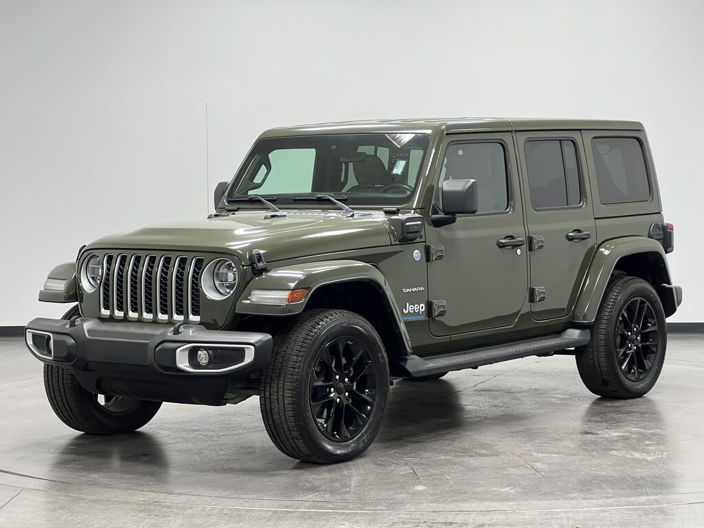 Used 2021 Jeep Wrangler Unlimited 4xe Sahara SUV