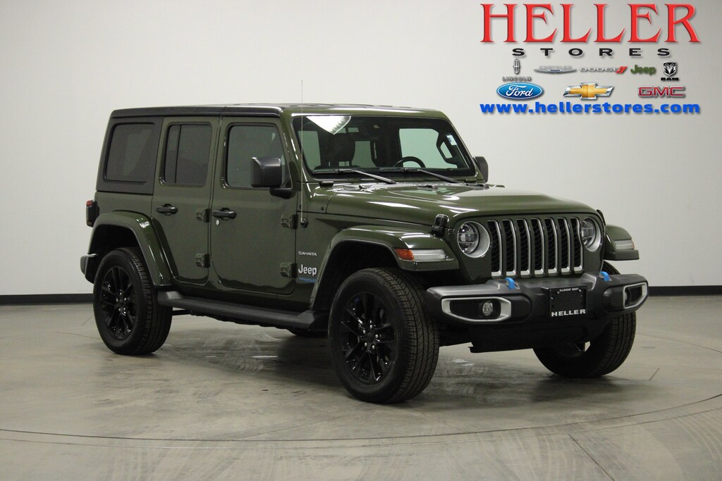 Used 2022 Jeep Wrangler Unlimited 4xe Sahara SUV