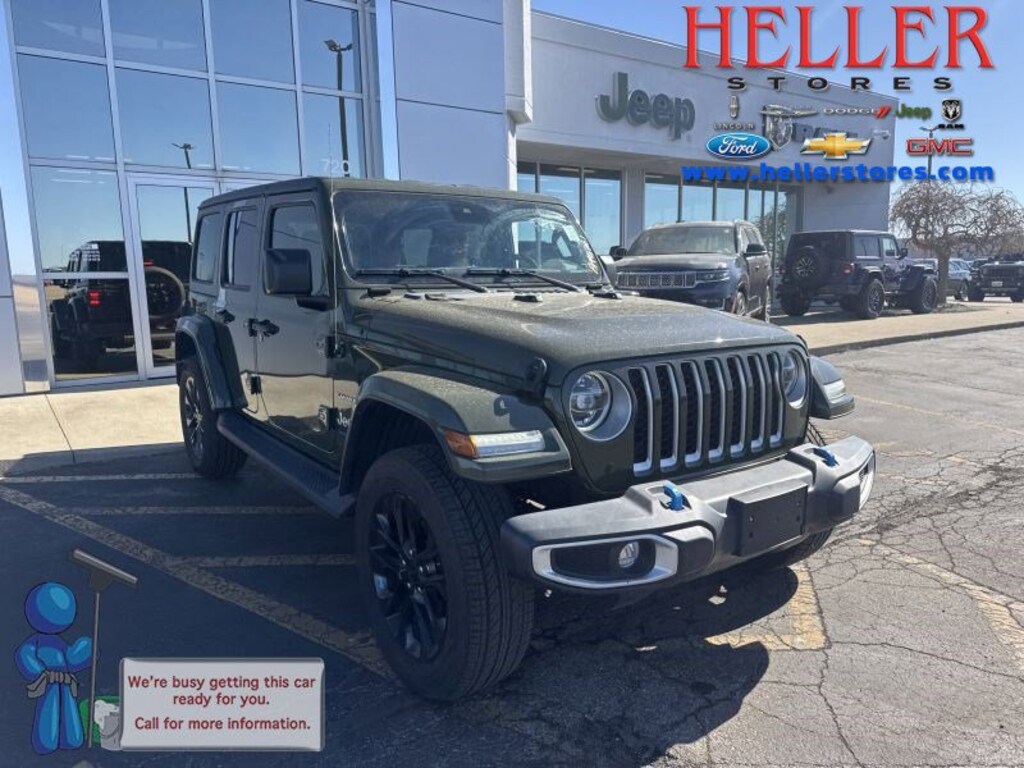 Used 2022 Jeep Wrangler Unlimited 4xe Sahara SUV