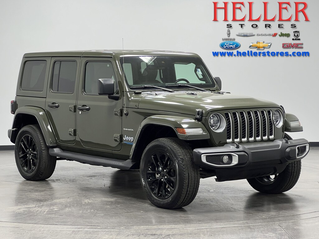 Used 2021 Jeep Wrangler Unlimited 4xe Sahara SUV