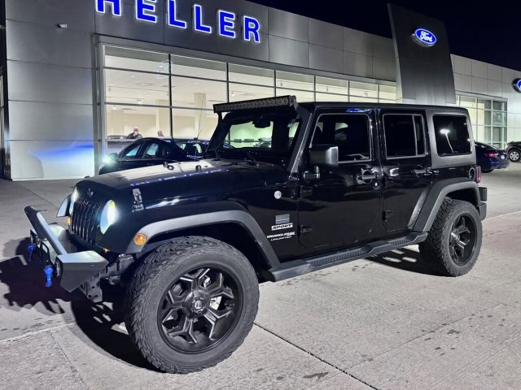 Used 2018 Jeep Wrangler JK Unlimited Sport SUV