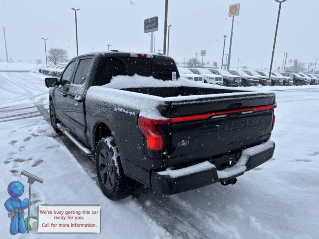 Used 2023 Ford F-150 Lightning Lariat Crew Cab Short Bed Truck