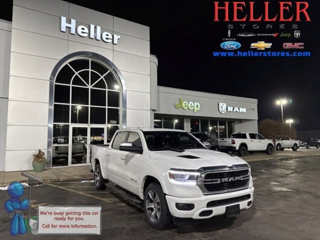 Used 2019 Ram 1500 Laramie Crew Cab Short Bed Truck