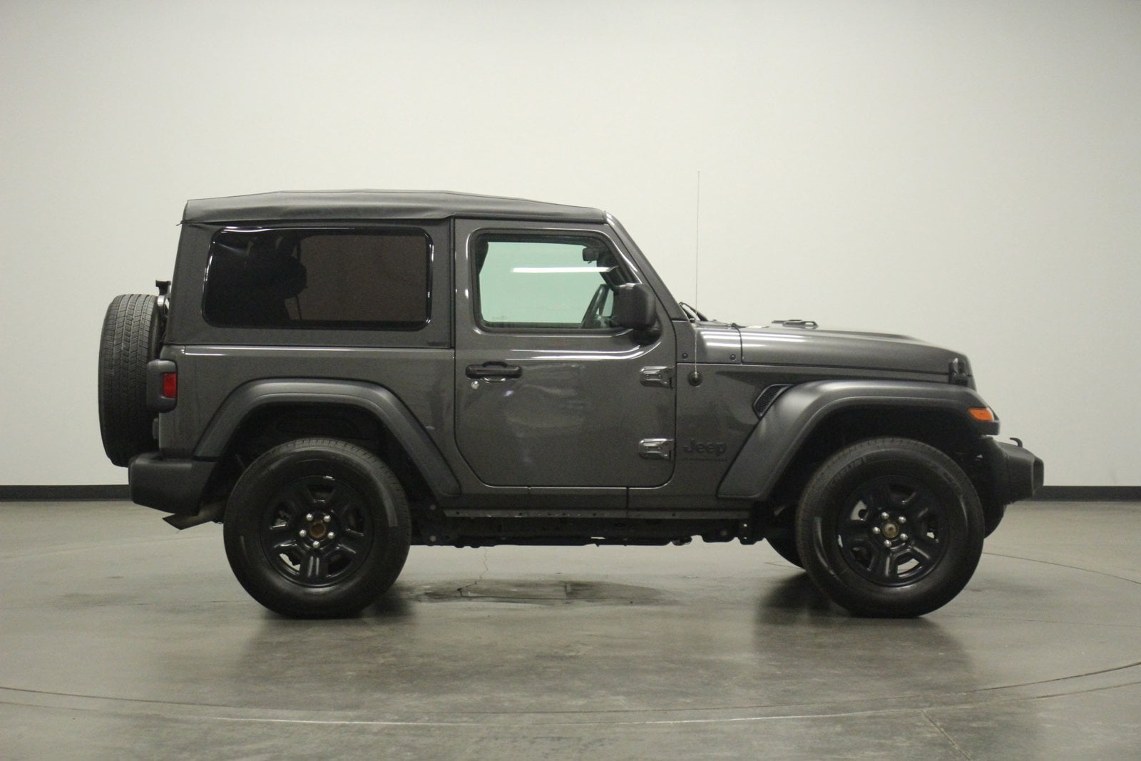 Used 2023 Jeep Wrangler 2-Door Sport with VIN 1C4GJXAN6PW589075 for sale in Pontiac, IL