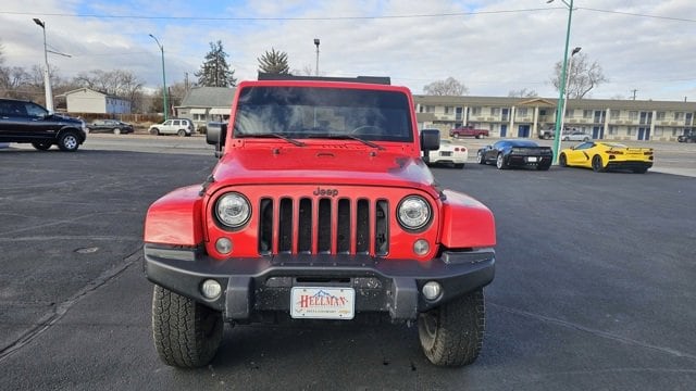 Used 2017 Jeep Wrangler Unlimited Sahara with VIN 1C4BJWEG1HL556178 for sale in Delta, CO