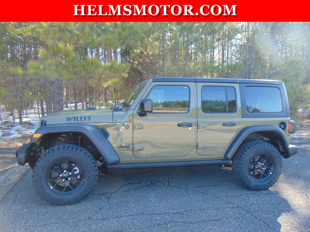 New 2026 Jeep Wrangler 4-DOOR WILLYS Sport Utility