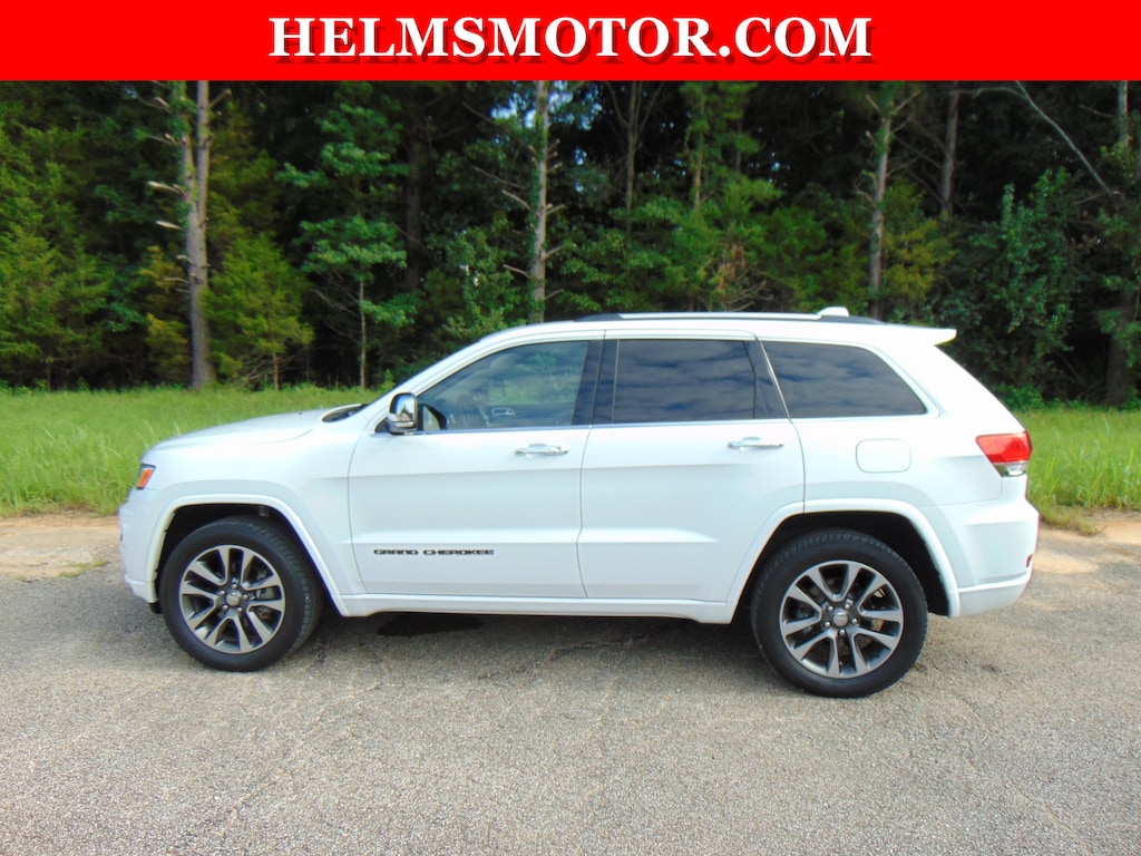 Used 2017 Jeep Grand Cherokee Overland 4x4 SUV