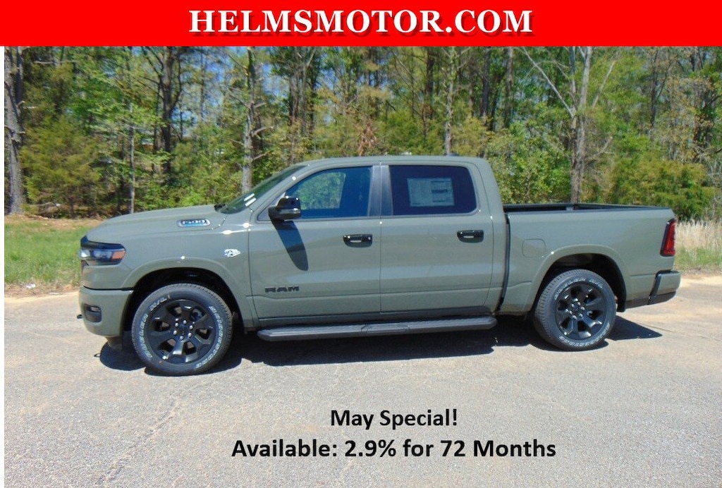 New 2026 Ram 1500 BIG HORN CREW CAB 4X4 5'7 BOX Pickup