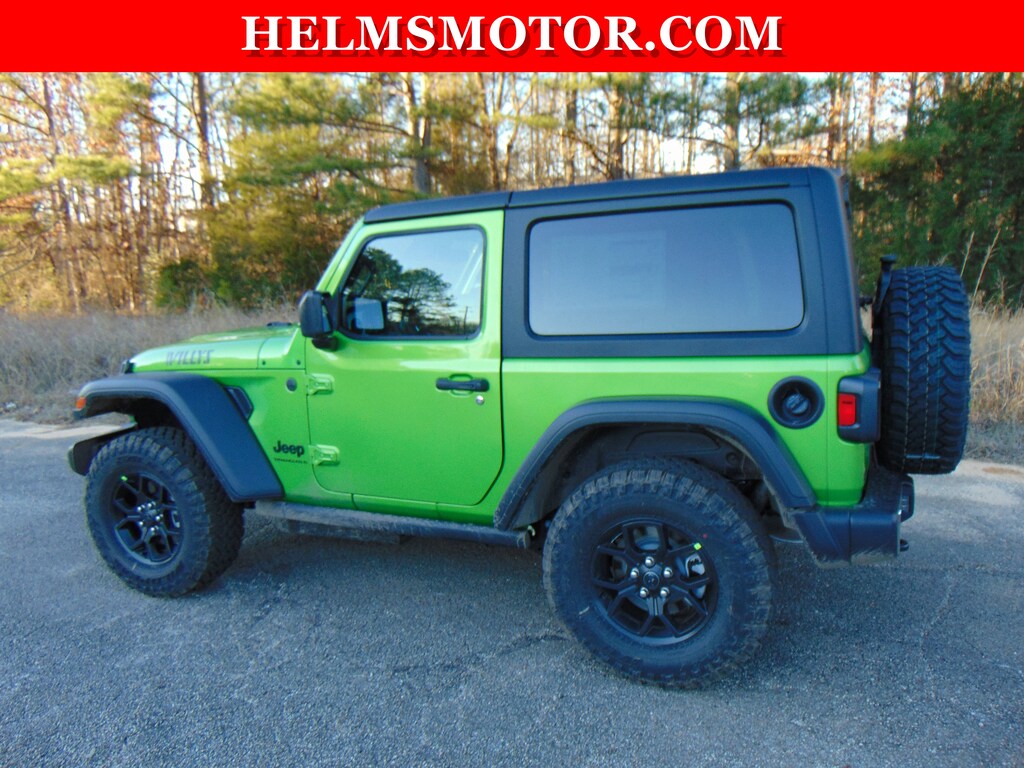 New 2026 Jeep Wrangler 2-DOOR WILLYS Sport Utility