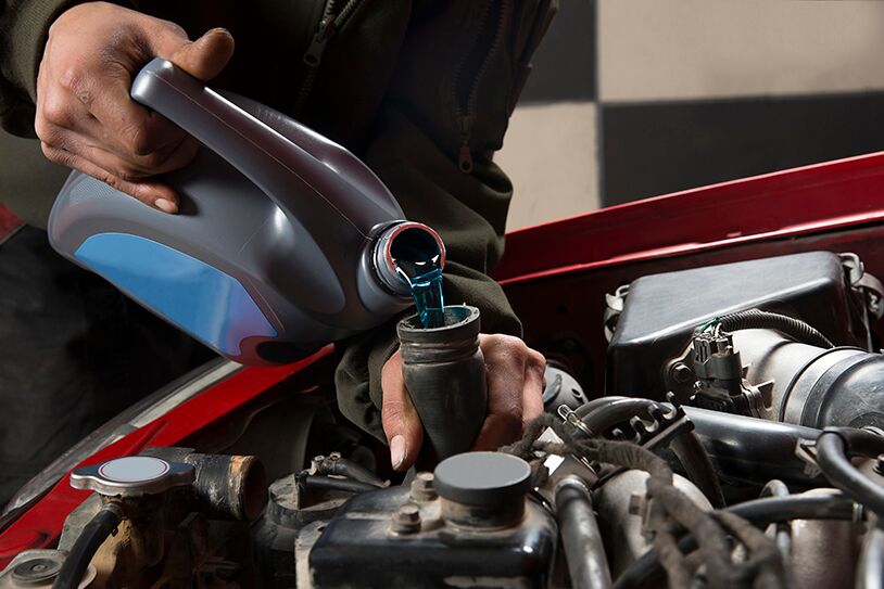 Coolant refilling