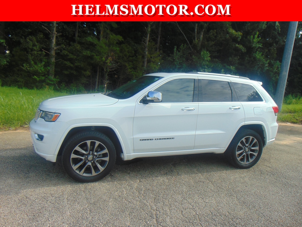 Used 2017 Jeep Grand Cherokee Overland 4x4 SUV