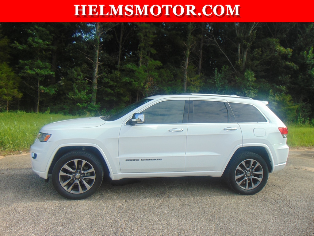 Used 2017 Jeep Grand Cherokee Overland 4x4 SUV