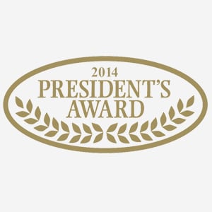 2014 Presidents Award