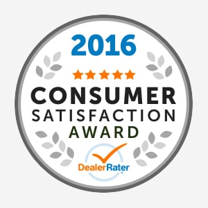 2016 Consumer Satisfaction Award