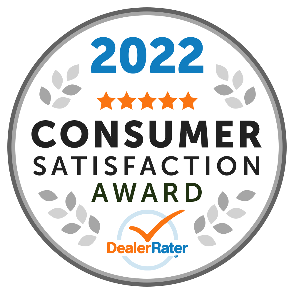 DealerRater 2022 Consumer Satisfaction Award