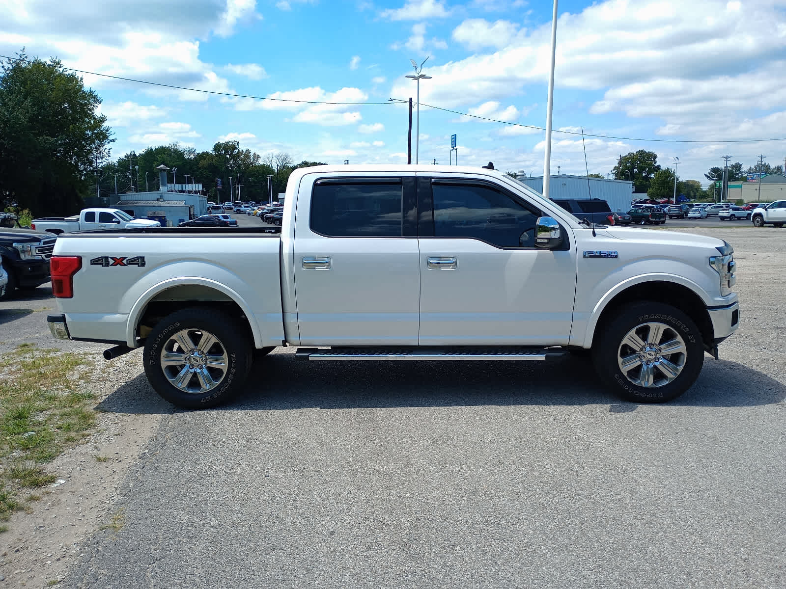 Used 2019 Ford F-150 Lariat with VIN 1FTEW1E52KFA23049 for sale in Henderson, KY