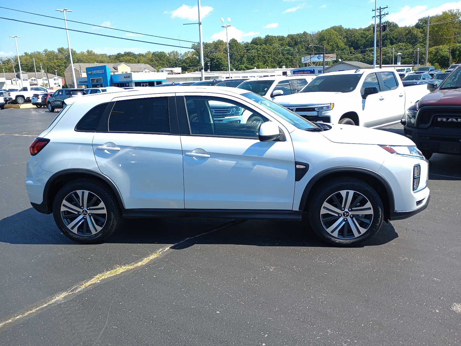 Used 2024 Mitsubishi Outlander Sport ES with VIN JA4ARUAU4RU003728 for sale in Henderson, KY