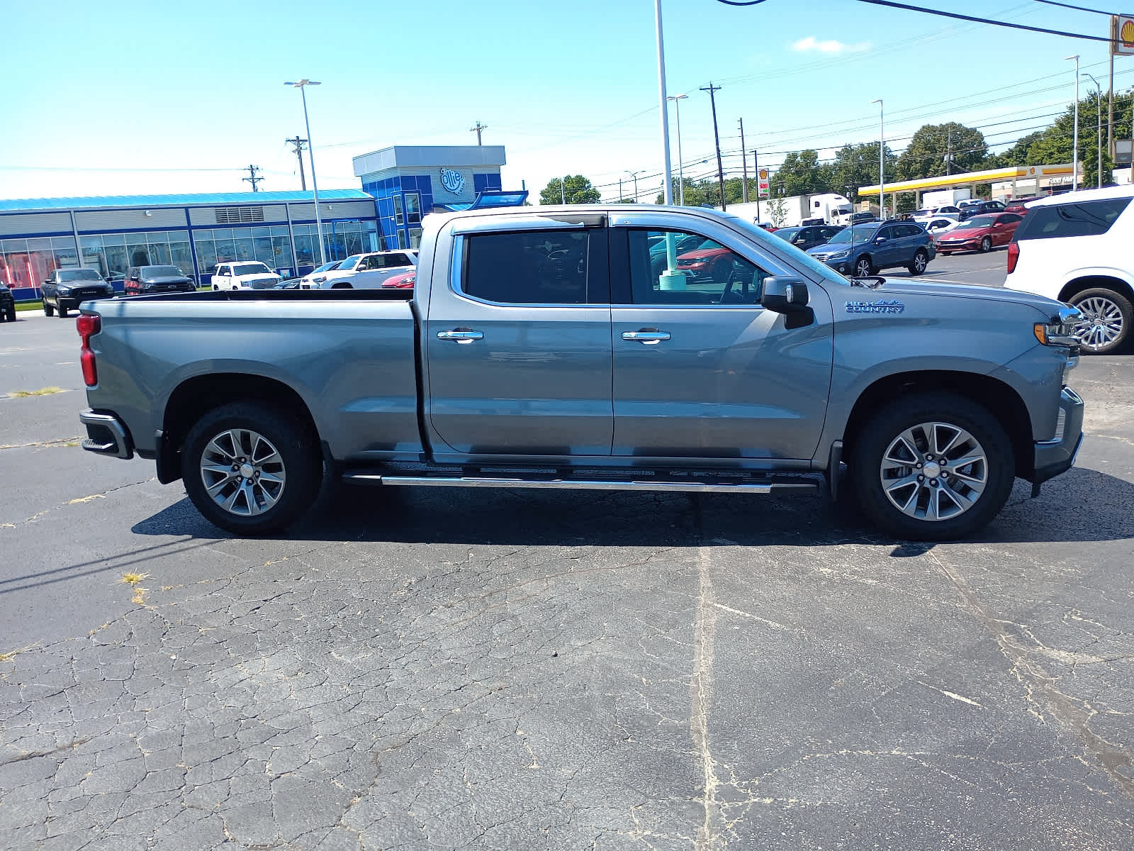 Used 2019 Chevrolet Silverado 1500 High Country with VIN 1GCUYHED1KZ424161 for sale in Henderson, KY