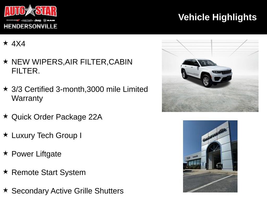 Used 2022 Jeep Grand Cherokee Laredo SUV