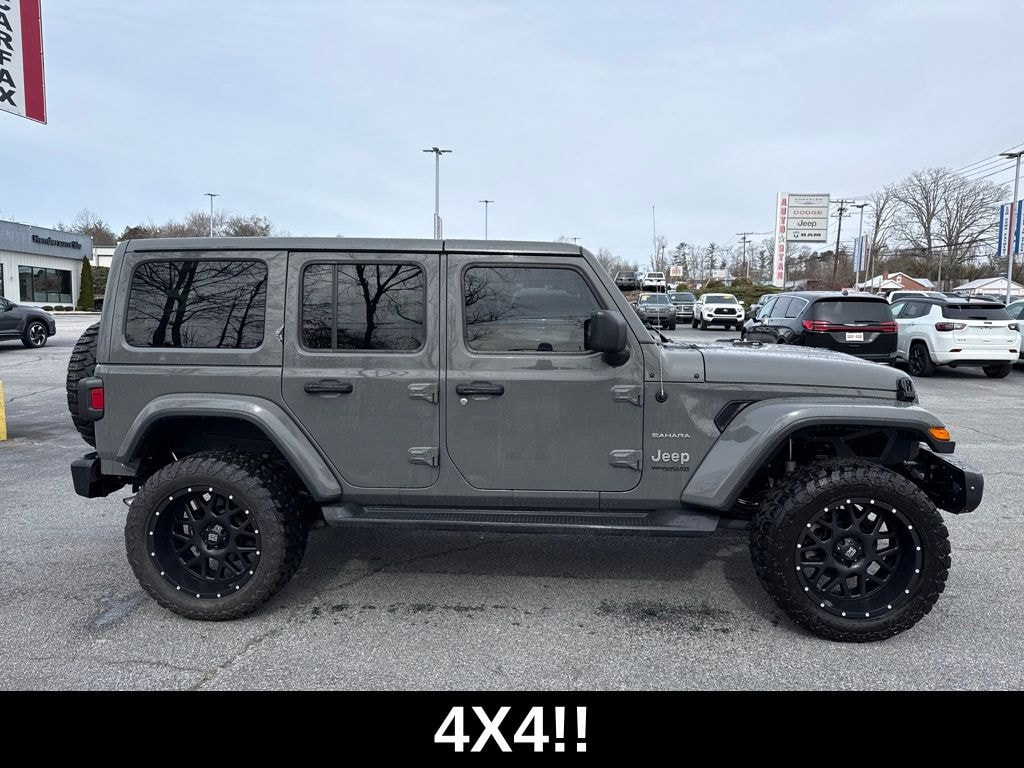 Used 2021 Jeep Wrangler Unlimited Sahara SUV