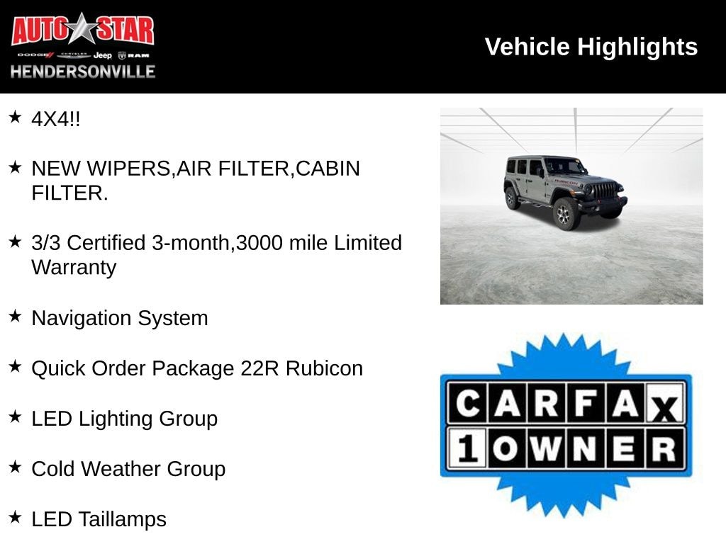 Used 2023 Jeep Wrangler Rubicon SUV