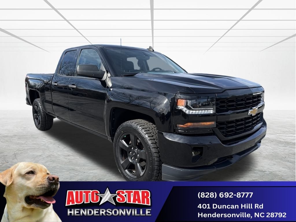 Used 2017 Chevrolet Silverado 1500 Custom Truck Double Cab