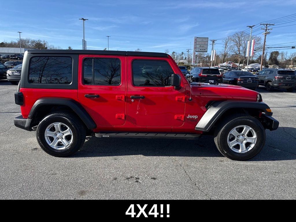 Used 2019 Jeep Wrangler Unlimited Sport S SUV