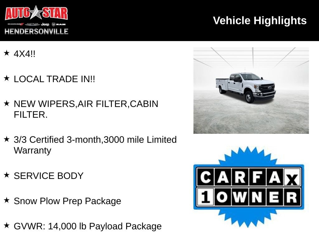 Used 2021 Ford F-350SD XL Truck Crew Cab