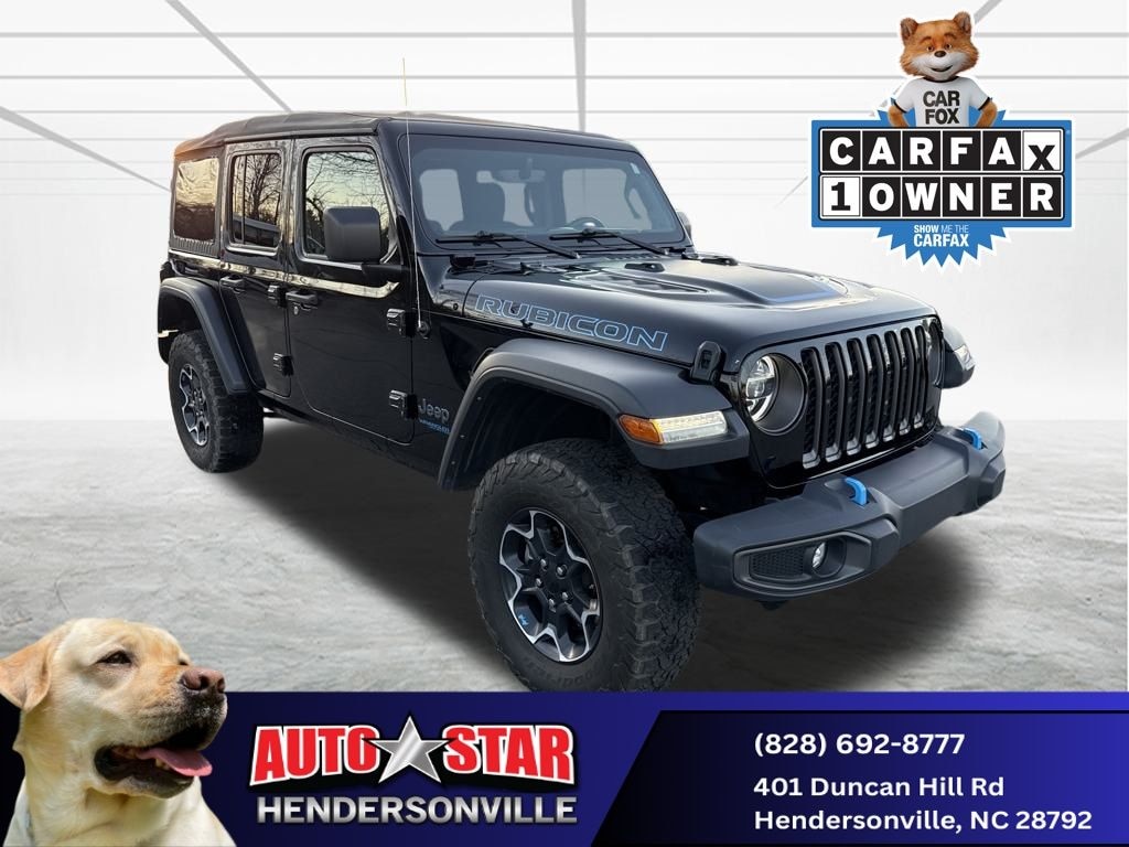 Used 2022 Jeep Wrangler Unlimited Rubicon 4xe SUV