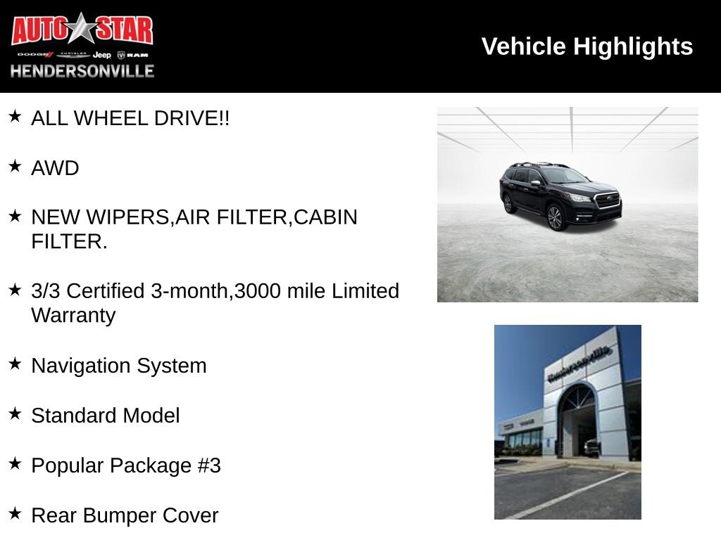 Used 2019 Subaru Ascent Touring SUV