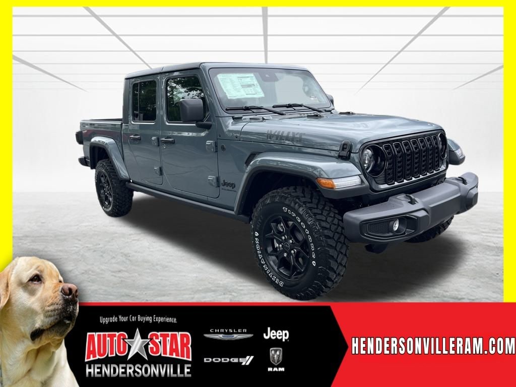 New 2025 Jeep Gladiator Willys Pickup