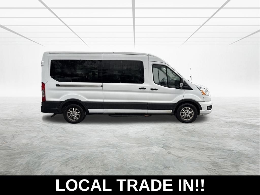 Used 2021 Ford Transit-350 XLT Wagon Medium Roof Van