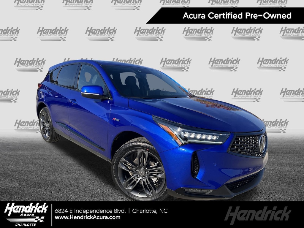 Certified 2024 Acura RDX w/A-Spec Package SUV