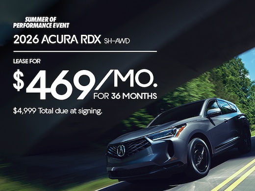 New Vehicle Specials in Charlotte, NC | Hendrick Acura