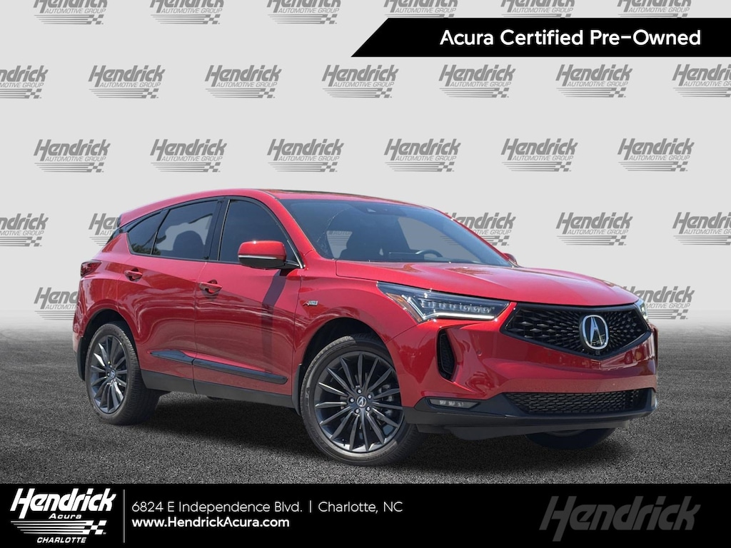 Certified 2024 Acura RDX w/A-Spec Advance Package SUV