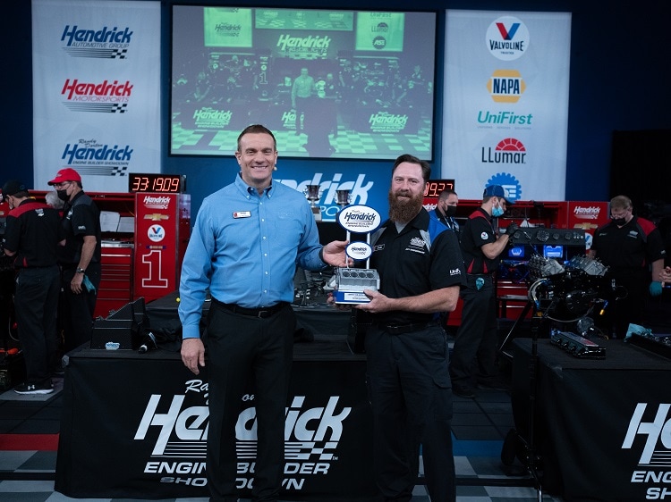 Duo wins Randy Dorton Hendrick Engine Builder Showdown with record