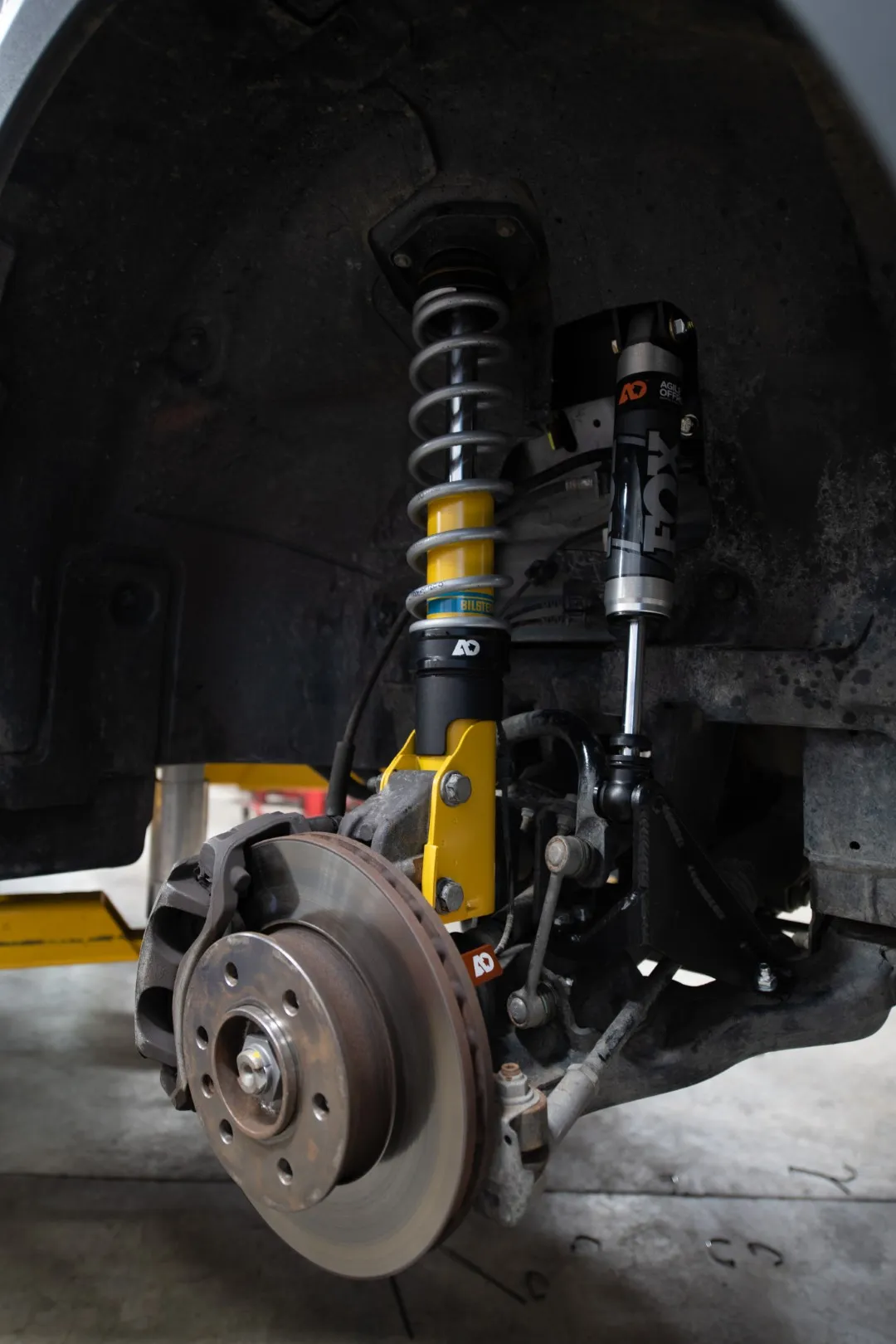 Agile Off-Road RIP Kit suspension upgrade installed on Mercedes-Benz Sprinter van