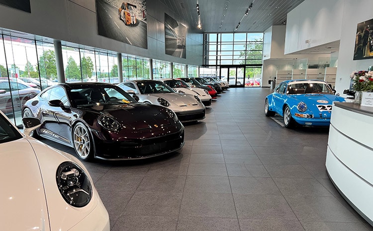 Hendrick Porsche showroom.jpg
