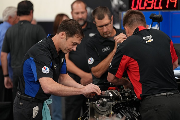 Teamwork and competition on display in 18th annual Engine Builder