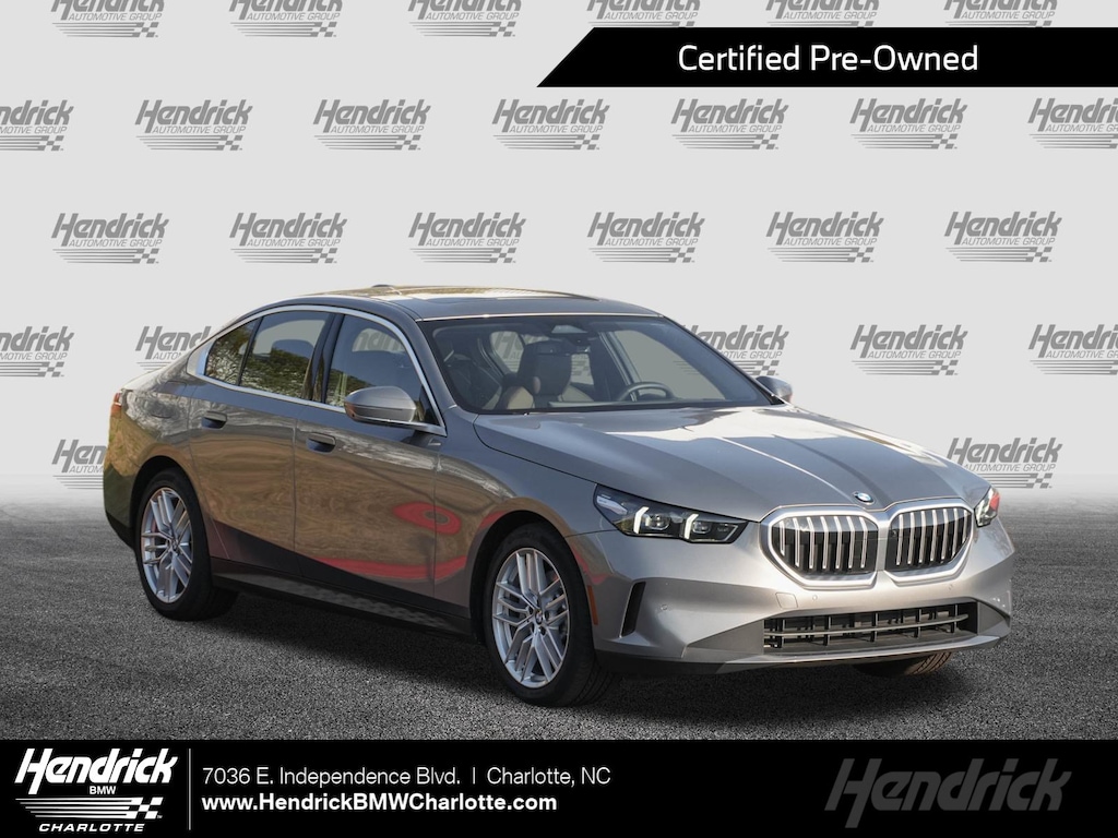 Certified 2025 BMW 5 Series 530i xDrive Sedan