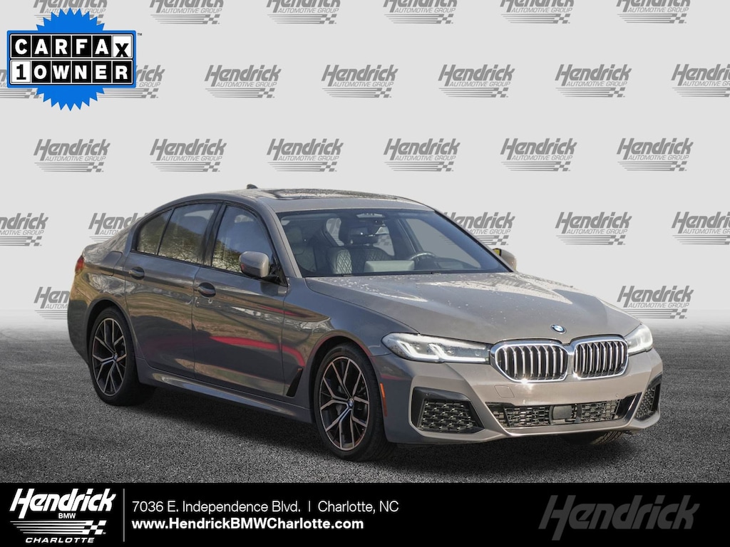 Used 2021 BMW 5 Series 530i Sedan