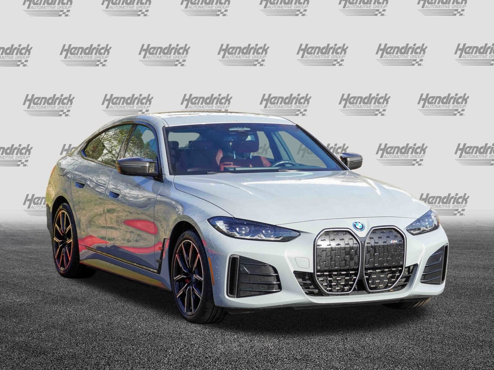 Certified 2023 BMW i4 M50 with VIN WBY33AW09PFP07427 for sale in Charlotte, NC