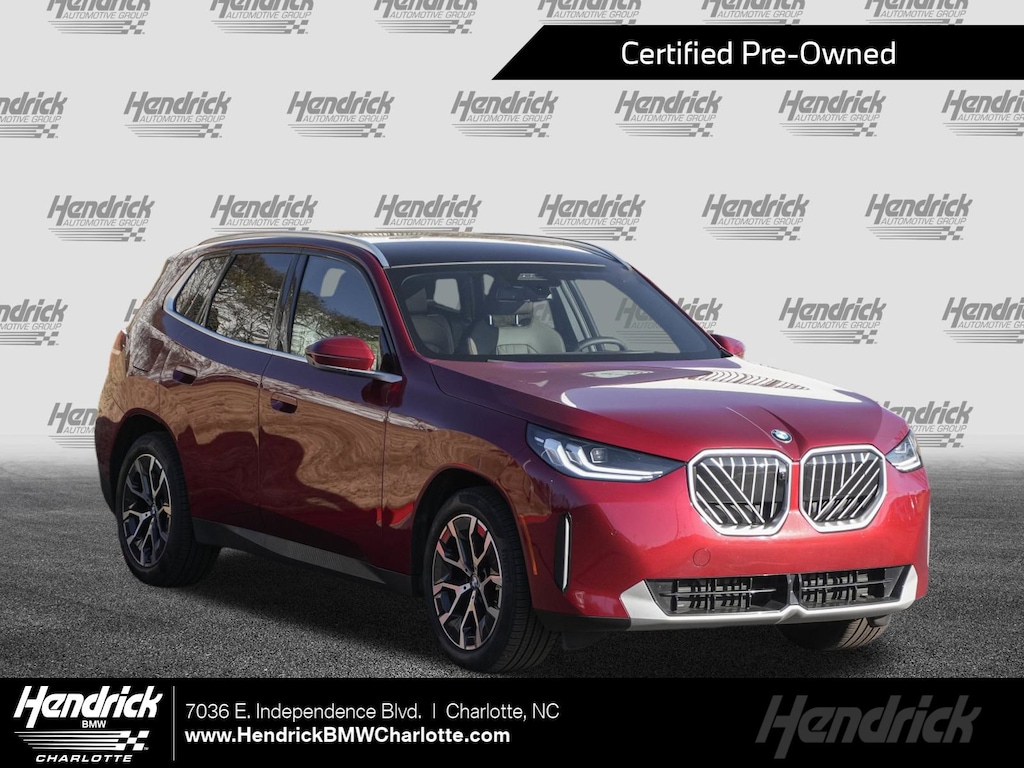 Certified 2025 BMW X3 30 xDrive SUV