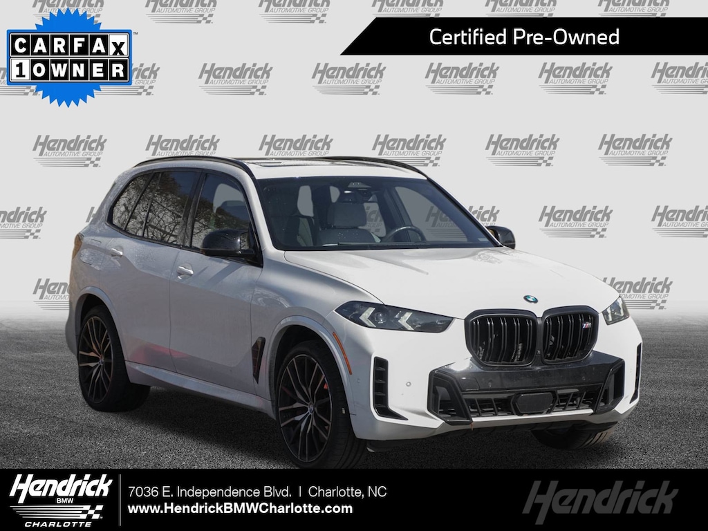 Certified 2025 BMW X5 M60i SUV